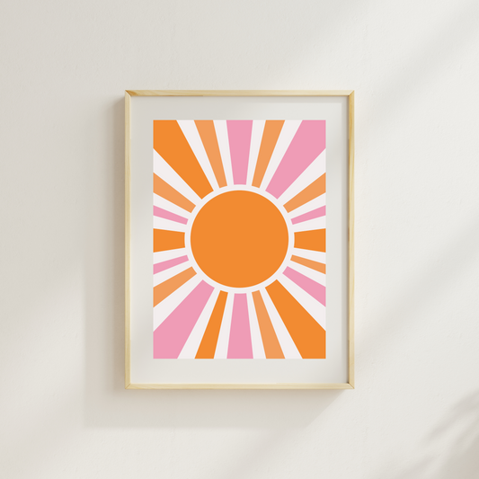 Posterdruck Sunshine